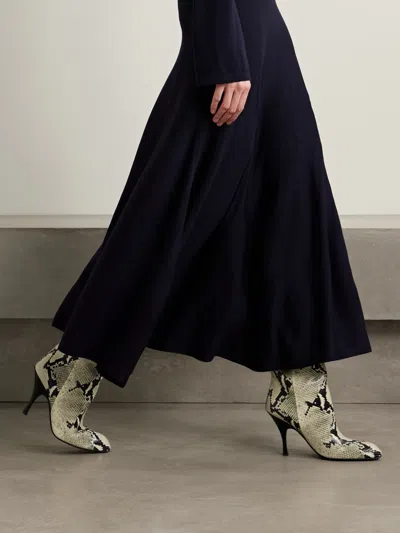 Khaite Colt Boots In Multi