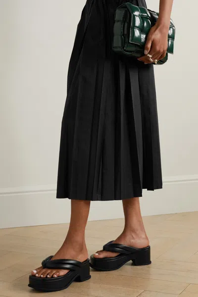 Dries Van Noten Platform Sandals In Blue