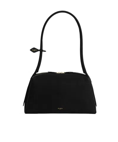 Alaïa Le Bouledogue Bag In Black
