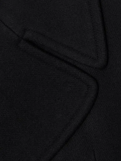 Dries Van Noten Long-sleeved Coat In Black