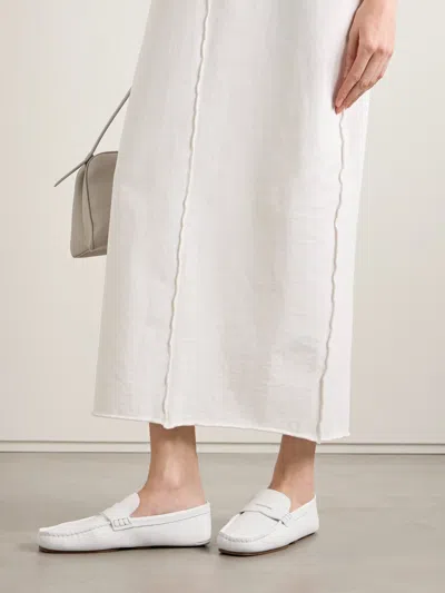 Khaite Billy Loafers In White