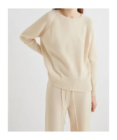 Marella Boxy-fit Pure Wool Sweater - Cream In White