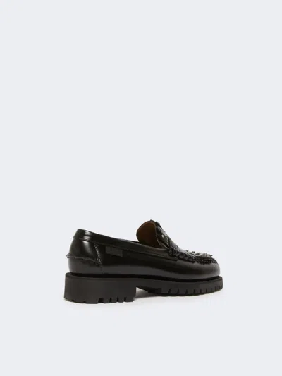 Weekend Max Mara Danrug Loafers In Black