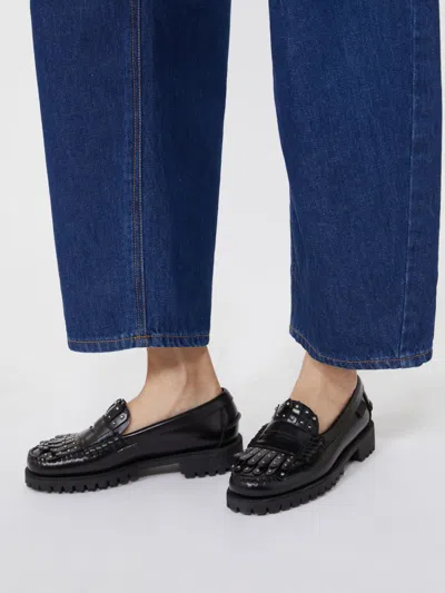 Weekend Max Mara Danrug Loafers In Black