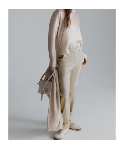 Marella Wide-leg Trousers - Cream In Neutral