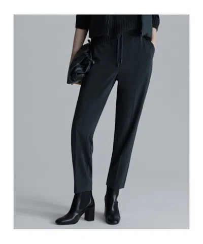 Marella Stretch Twill Joggers In Gray