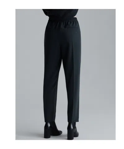 Marella Stretch Twill Joggers In Gray