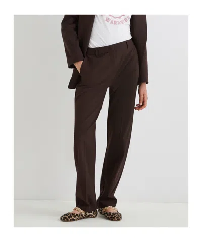 Marella Slim-fit Trousers - Brown In Brown