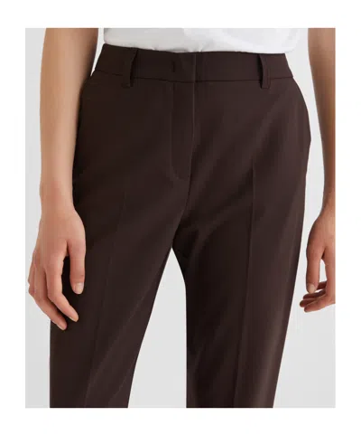 Marella Slim-fit Trousers - Brown In Brown