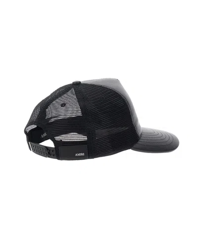 Amiri Logo-patch Baseball Hat In Black