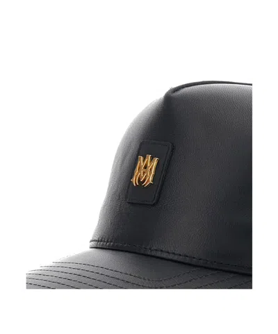 Amiri Logo-patch Baseball Hat In Black