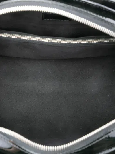 Pre-owned Louis Vuitton 2010 Electric Epi Pont Neuf Pm Handbag In Black