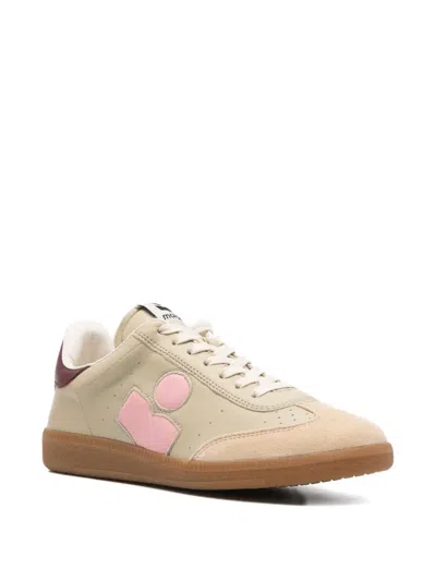 Isabel Marant Logo Low-top Sneakers In Neutral