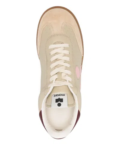 Isabel Marant Logo Low-top Sneakers In Neutral