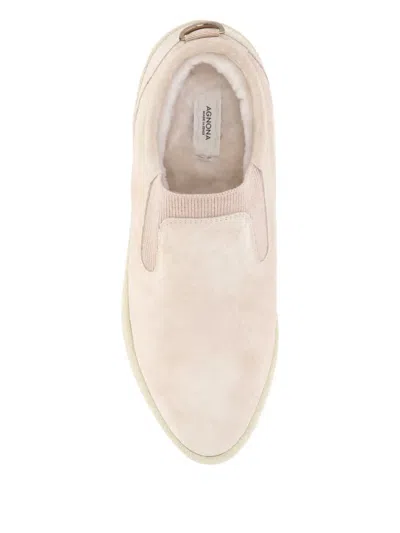 Agnona Platform Sneakers In Pink