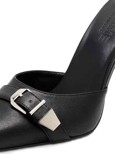 Femme La Venetia Pointed-toe Mules In Black