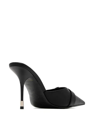 Femme La Venetia Pointed-toe Mules In Black