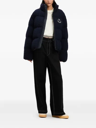 Palm Angels X Moncler Racing T-shirt In White