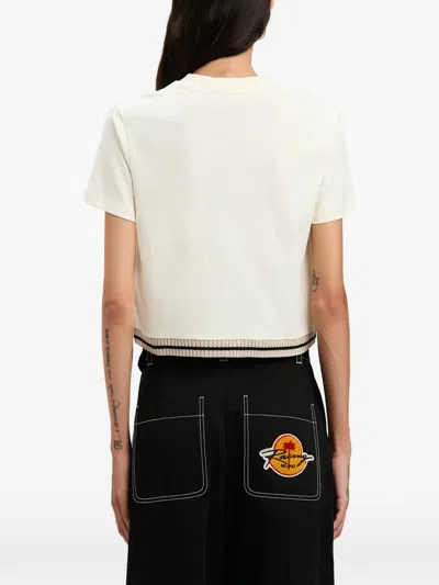 Palm Angels X Moncler Racing T-shirt In White