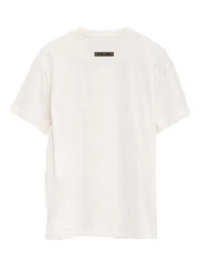 Essentials Embroidered T-shirt In White