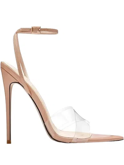 Femme La Ankle-strap Heeled Sandals In Pink