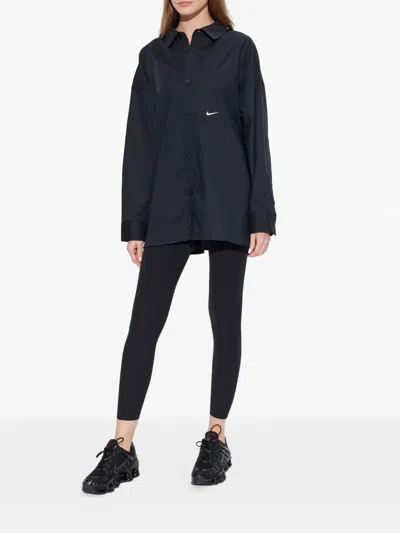 Nike Pocket Logo Shirt In Blue