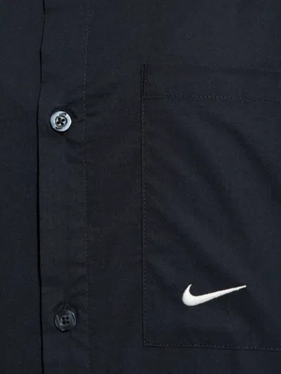 Nike Pocket Logo Shirt In Blue