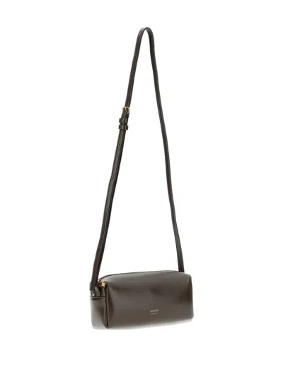 Khaite Mini Kye Cross Body Bag In Brown