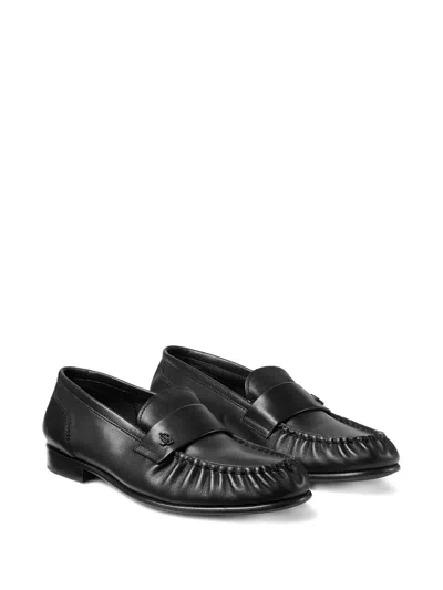 Jimmy Choo Ellis Logo-plaque Loafer In Multi