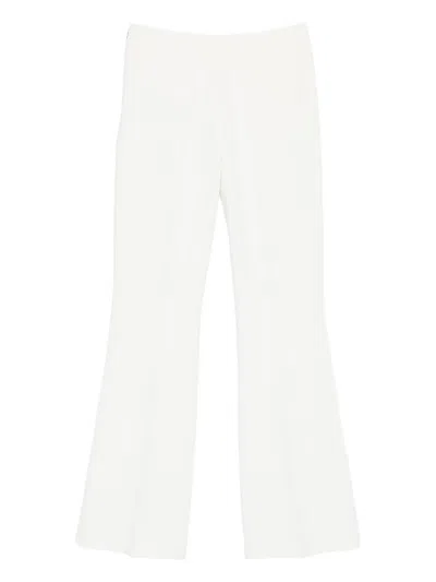 Liu •jo Flared Trousers In White