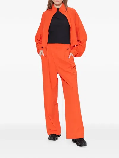 Nike Zip Jacket In Orange