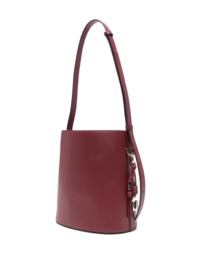 Furla Charms Bucket Bag In Red