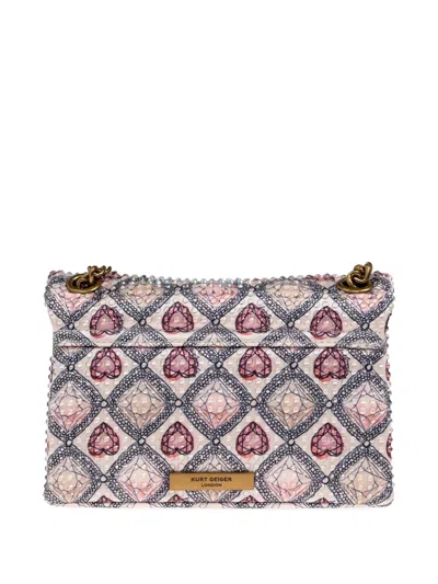 Kurt Geiger Mini Kensington Chain-strap Mini Bag In Pink