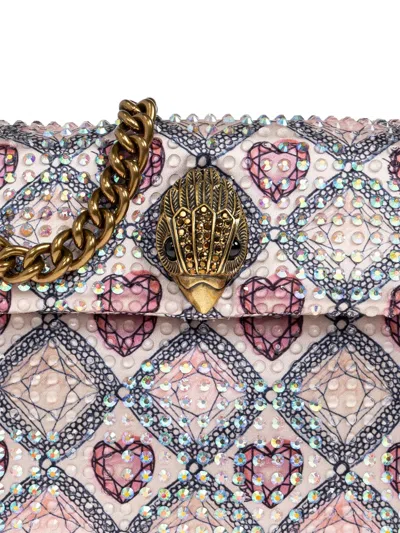 Kurt Geiger Mini Kensington Chain-strap Mini Bag In Pink