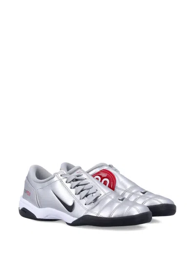 Nike Total 90 Quilted Lace-up Sneakers In Silver