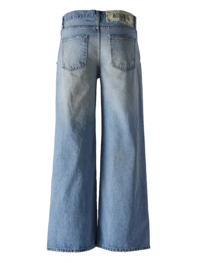 Satoshi Nakamoto Five-pockets Jeans In Blue