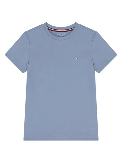 Tommy Hilfiger Junior Logo Cotton T-shirt In Multi
