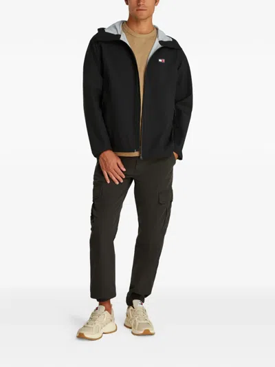 Tommy Jeans Zip-up Jacket In Black
