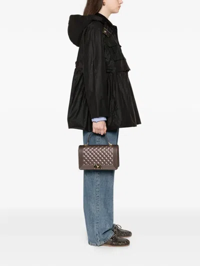 Marc Ellis Medium Flat Square Tote Bag In Brown