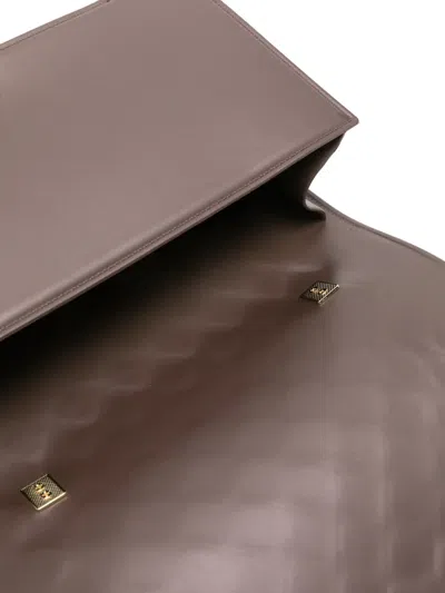 Marc Ellis Medium Flat Square Tote Bag In Brown