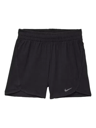 Nike Logo-detail Track Shorts In Gray
