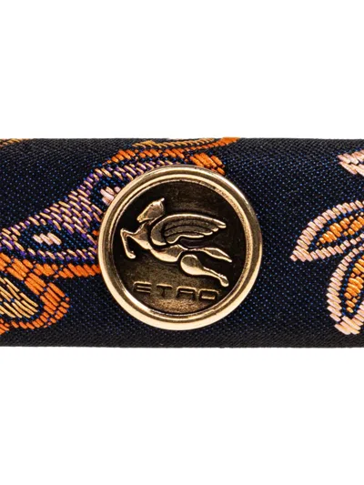 Etro Paisley Logo Hair Clip In Multi