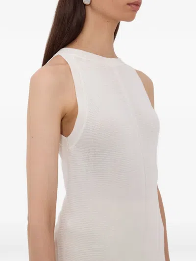 Loulou De Saison Ohana Sleeveless Top In White