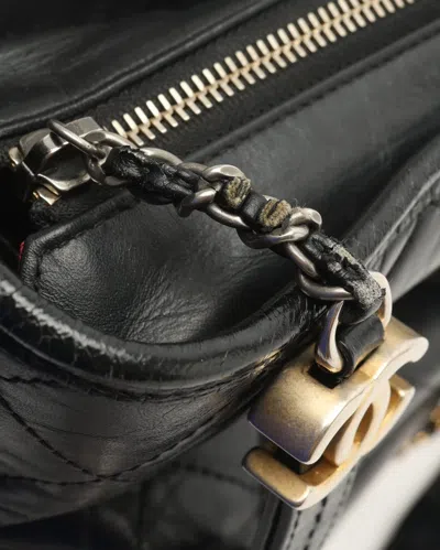 Pre-owned Chanel Medium Gabrielle Bag In Black