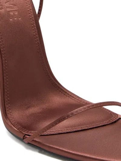 Femme La Andx Pointed-toe Sandals In Brown