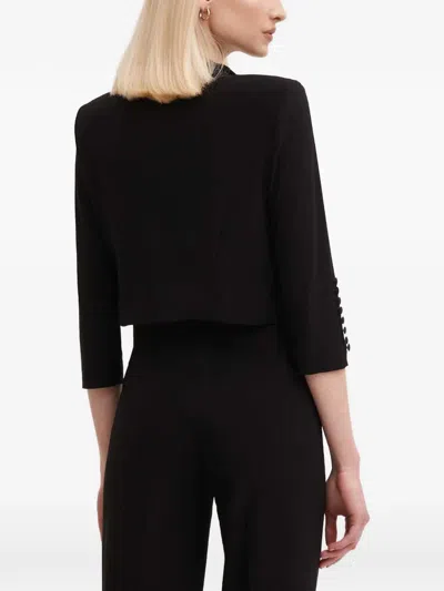 Joseph Ribkoff Buttoned Jacket In Black