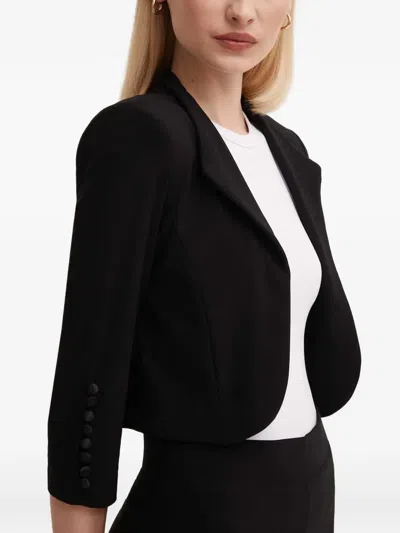 Joseph Ribkoff Buttoned Jacket In Black