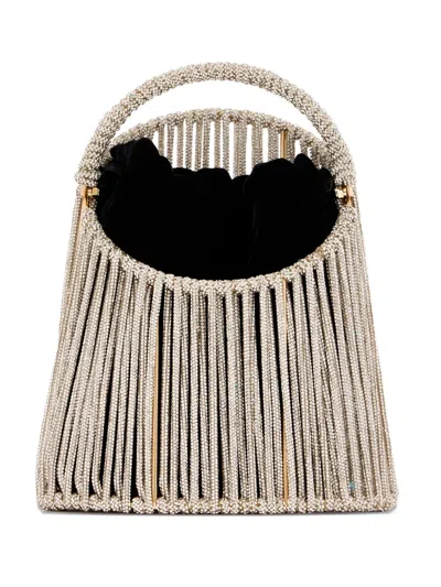 Hibourama Crystal-embellished Tote Bag In Neutral