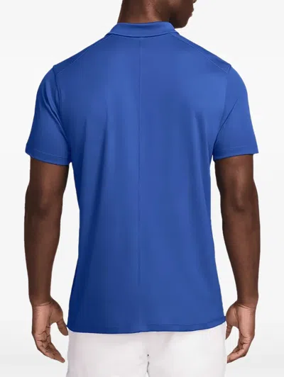 Nike Solid Victory Polo In Blue