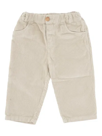 Wedoble Corduroy Trousers In Neutral